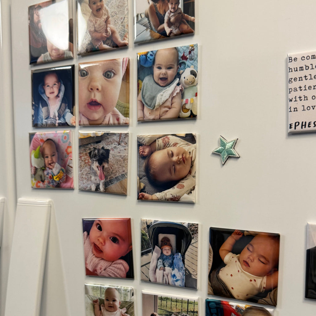 12 Custom Photo Magnets