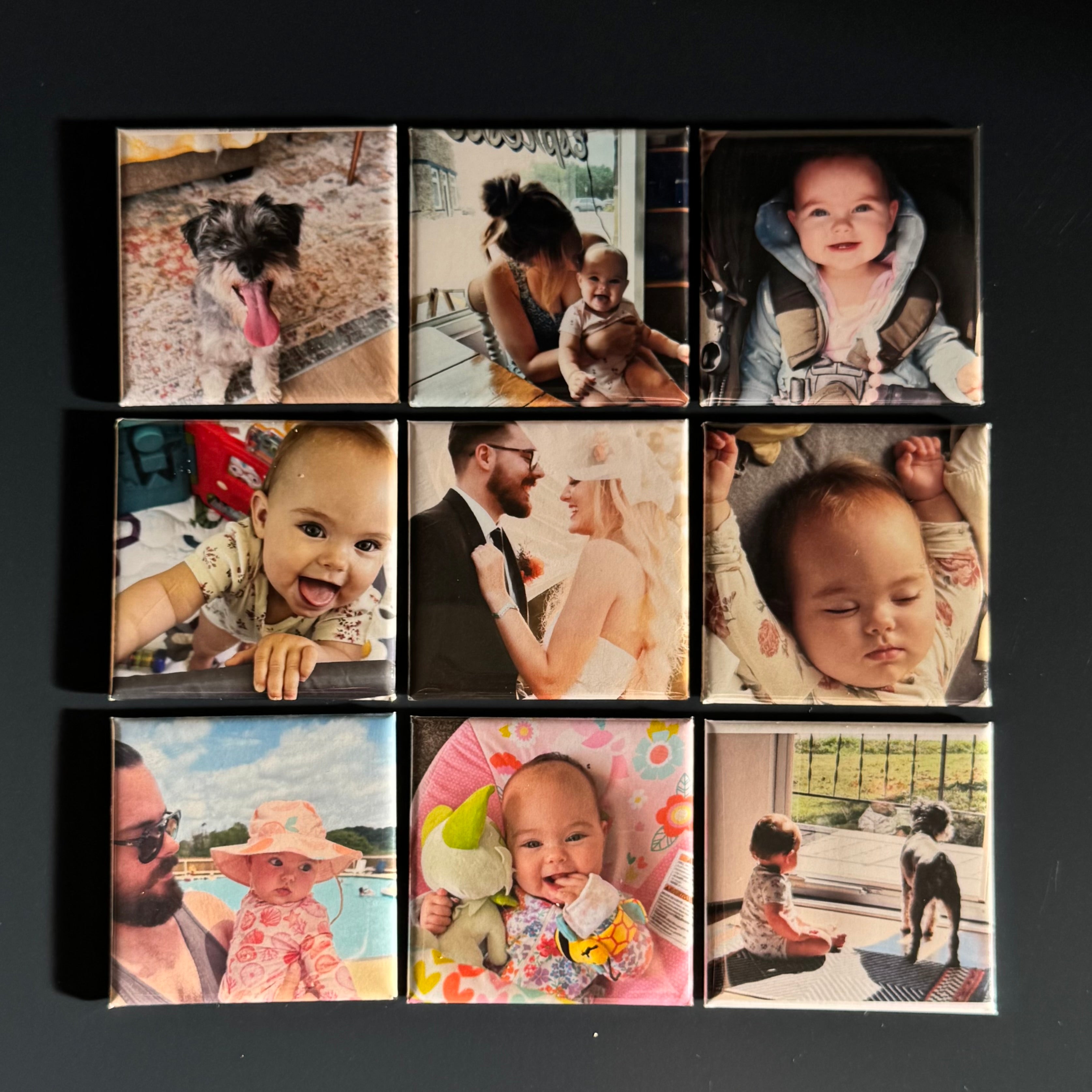 9 Custom Photo Magnets