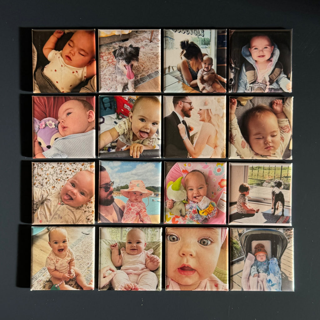 16 Custom Photo Magnets