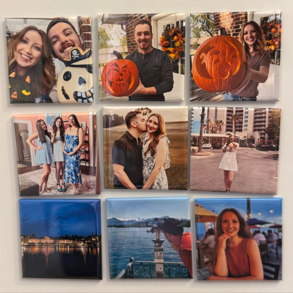 9 Custom Photo Magnets