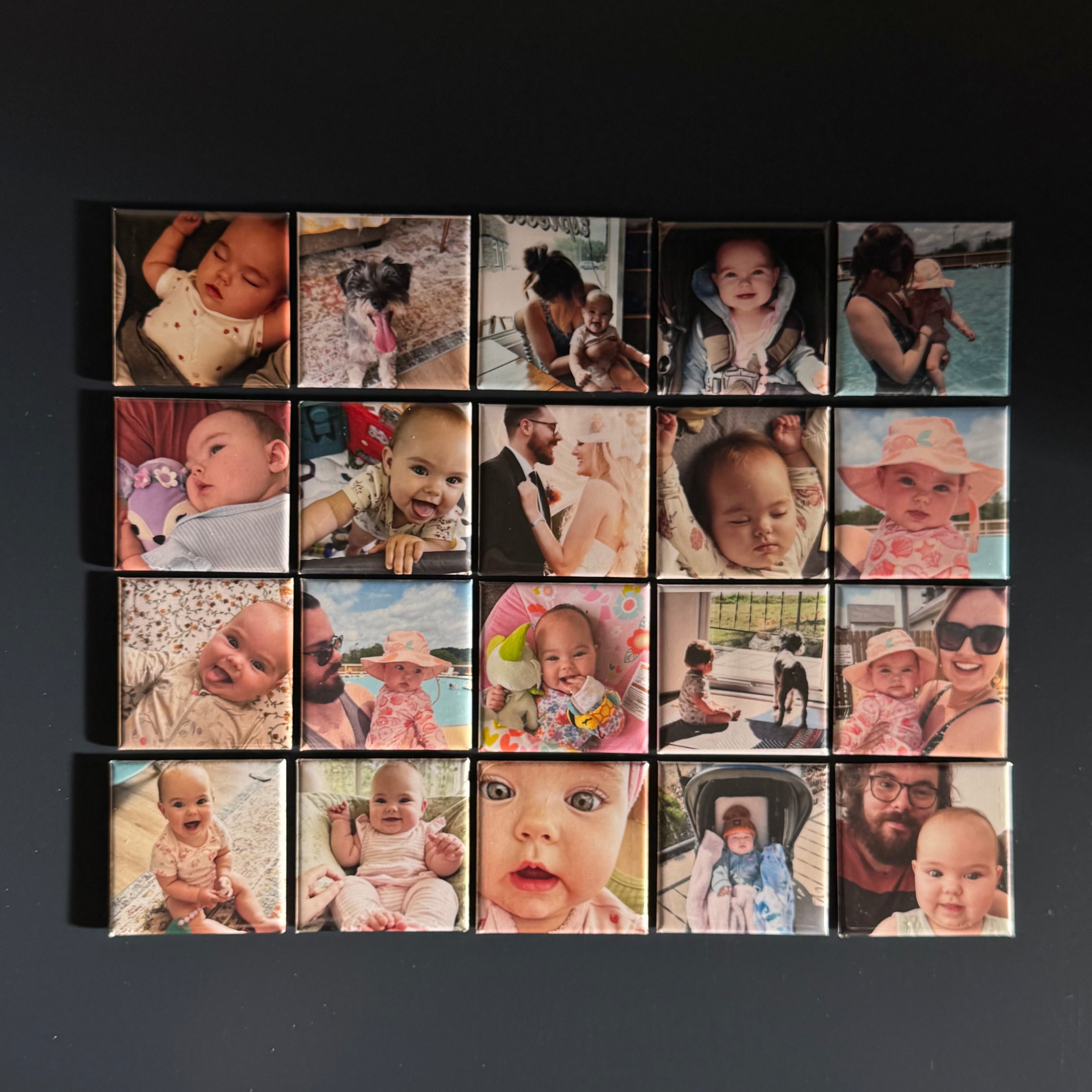 20 Custom Photo Magnets