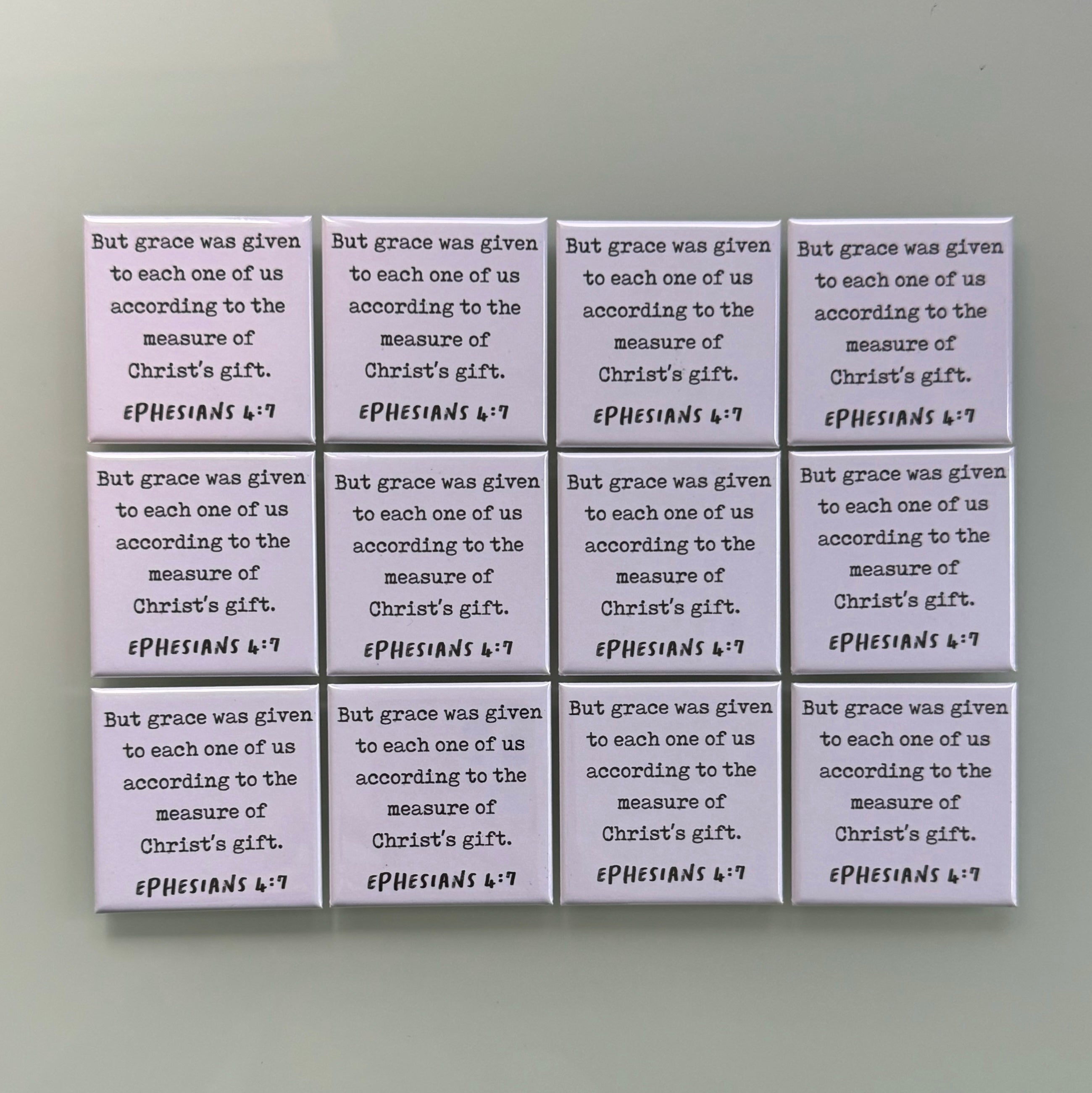 12 Verse Magnets